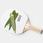 Raquette De Ping Pong Illustration d'Okra (Côté)