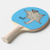 Raquette De Ping Pong Illustration du planeur à sucre (Devant Angle)