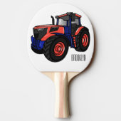 Raquette De Ping Pong Illustration du tracteur (Dos)