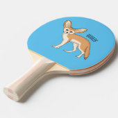 Raquette De Ping Pong Illustration Fennec fox (Devant Angle)