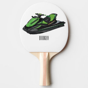 Raquette De Ping Pong Illustration Jet ski