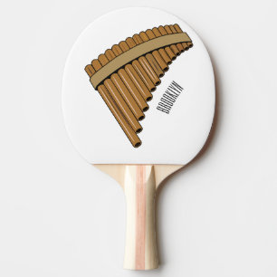 Raquette De Ping Pong Illustration Pan flûte / panpipes