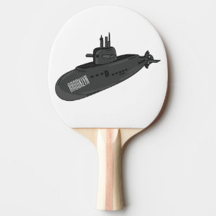 Raquette De Ping Pong Illustration sous-marine