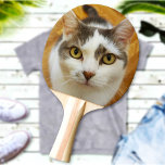 Raquette De Ping Pong Image personnalisée de la photo du animal<br><div class="desc">Téléchargez votre photo et créez votre pagaie de ping-pong photo pour animaux de compagnie personnalisée. Vous pouvez TRANSFÉRER ce DESIGN sur d'autres produits Zazzle et l'ajuster à la plupart des articles Zazzle. Vous pouvez également cliquer sur le bouton PERSONNALISER pour ajouter, supprimer ou modifier des détails comme la couleur arrière...</div>