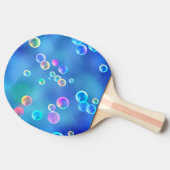 Raquette De Ping Pong Imaginaire bleu bulles ping pong Paddles (Côté)