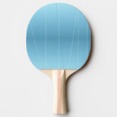 Raquette De Ping Pong Impression de ligne bleue (Dos)