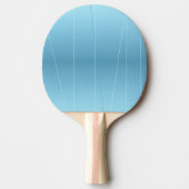 Raquette De Ping Pong Impression de ligne bleue (Devant)