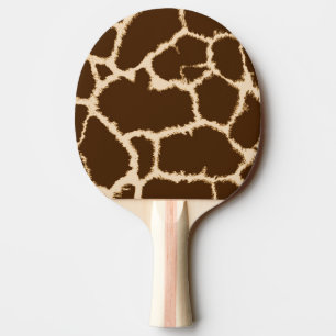 Raquette De Ping Pong Impression girafe