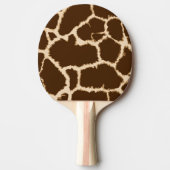 Raquette De Ping Pong Impression girafe (Devant)