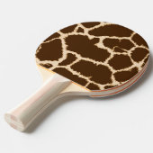 Raquette De Ping Pong Impression girafe (Devant Angle)