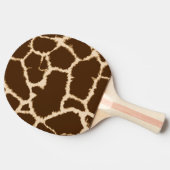 Raquette De Ping Pong Impression girafe (Côté)