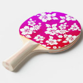 Raquette De Ping Pong Impression hawaïenne (Devant Angle)