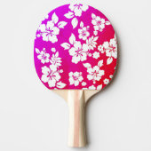 Raquette De Ping Pong Impression hawaïenne (Devant)