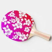 Raquette De Ping Pong Impression hawaïenne (Côté)