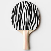 Raquette De Ping Pong Impression Zebra (Dos)