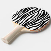 Raquette De Ping Pong Impression Zebra (Devant Angle)