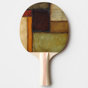 Raquette De Ping Pong Impressionniste d'automne par Jennifer Goldberger