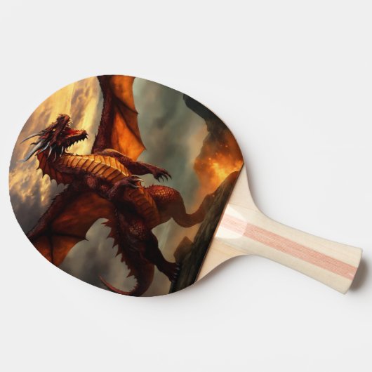 Raquette De Ping Pong Imprimer en arrière (Côté)