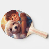 Raquette De Ping Pong Imprimer en arrière (Côté)