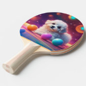 Raquette De Ping Pong Imprimer en arrière (Devant Angle)