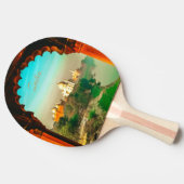 Raquette De Ping Pong Inde Taj Mahal (Côté)