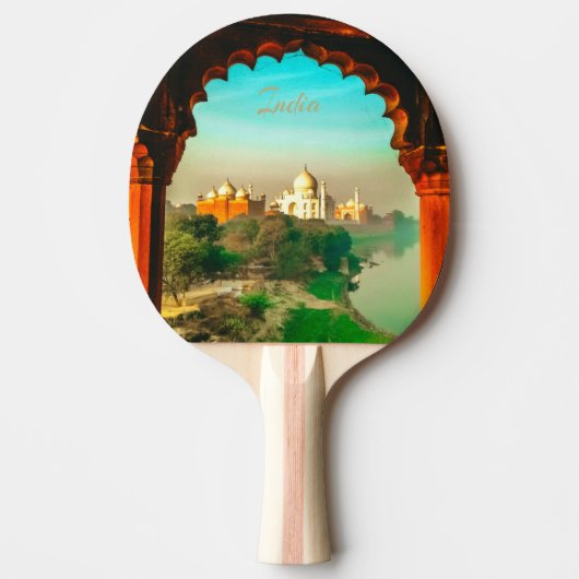 Raquette De Ping Pong Inde Taj Mahal (Devant)