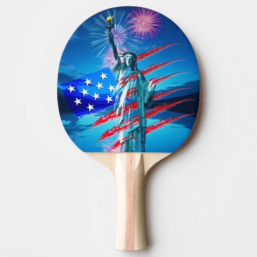 RAQUETTE DE PING PONG INDÉPENDANCE (Devant)
