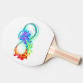 Raquette De Ping Pong Infinity avec Rainbow Jellyfish (Côté)
