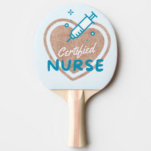 Raquette De Ping Pong Infirmière certifiée
