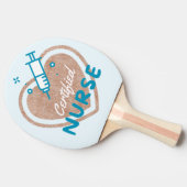 Raquette De Ping Pong Infirmière certifiée (Côté)