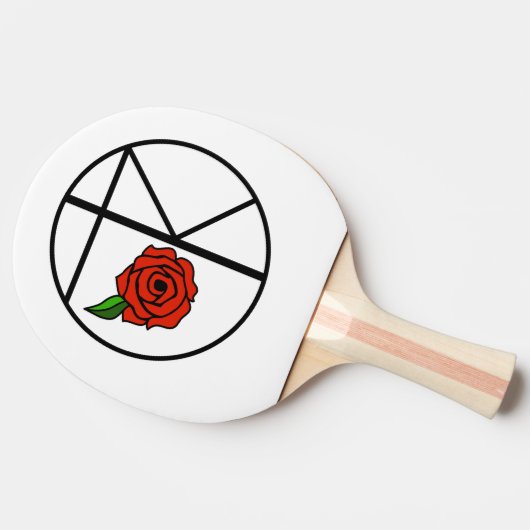 Raquette De Ping Pong Insignes d'OTK (Côté)