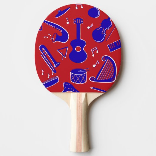 Raquette De Ping Pong Instruments de musique (Devant)