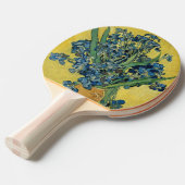 Raquette De Ping Pong Irises - Vincent van Gogh Art (Devant Angle)