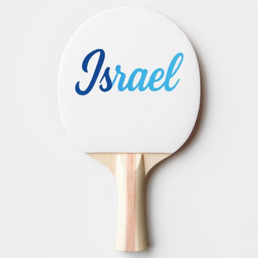 Raquette De Ping Pong Israël (Devant)