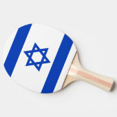 Raquette De Ping Pong Israël drapeau patriotique moderne (Côté)