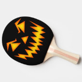 Raquette De Ping Pong Jack-o-lanterne effrayant (Côté)