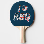 Raquette De Ping Pong J'adore les BBQ (Dos)