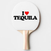 RAQUETTE DE PING PONG J'AIME LA TEQUILA (Devant)