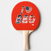 Raquette De Ping Pong J'aime le barbecue (Dos)