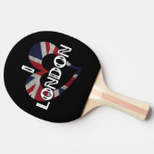 RAQUETTE DE PING PONG J'AIME LONDRES (Côté)