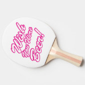 Raquette De Ping Pong J'Aimerais Que Tu Sois Bière ! (Côté)