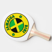 Raquette De Ping Pong Jamaïque Irie (Côté)