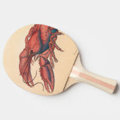 Raquette De Ping Pong James Sowerby Homard serbé (Côté)