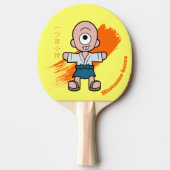 Raquette De Ping Pong Japonais Yokai Hitotsume-kozo (Devant)