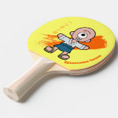 Raquette De Ping Pong Japonais Yokai Hitotsume-kozo (Devant Angle)