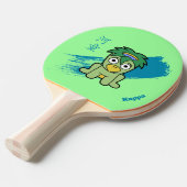Raquette De Ping Pong Japonais Yokai Kappa (Devant Angle)