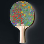 Raquette De Ping Pong Jardin agricole de Gustav Klimt avec tournesols<br><div class="desc">Jardin agricole de Gustav Klimt avec Paddle Ping Ping Sunflowers.</div>