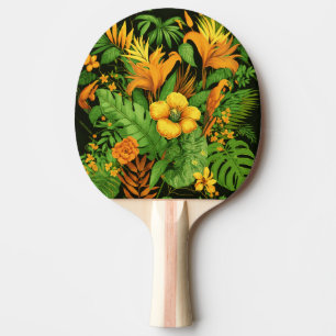 Raquette De Ping Pong Jardin Fleur Fleur Plante Vert Nature
