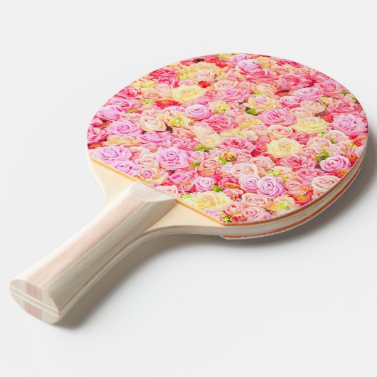 Raquette De Ping Pong Jardin rose (Devant Angle)