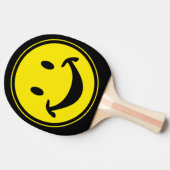 Raquette De Ping Pong Jaune amusant + votre dos. & idées (Côté)